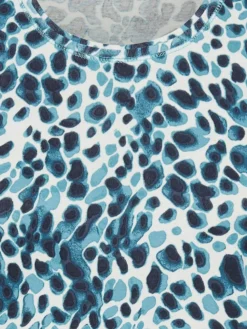 Olsen Shirts & Tops*Damen Shirt blau bedruckt