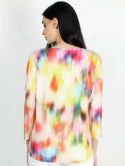 Vicci Germany Shirts & Tops*Damen Shirt mehrfarbig bedruckt