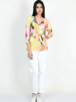 Vicci Germany Shirts & Tops*Damen Shirt mehrfarbig bedruckt