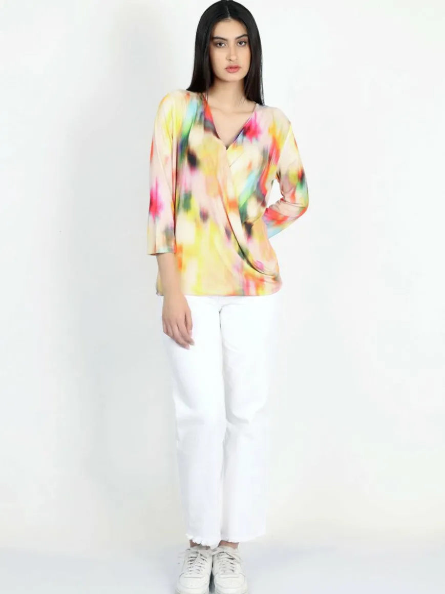 Vicci Germany Shirts & Tops*Damen Shirt mehrfarbig bedruckt