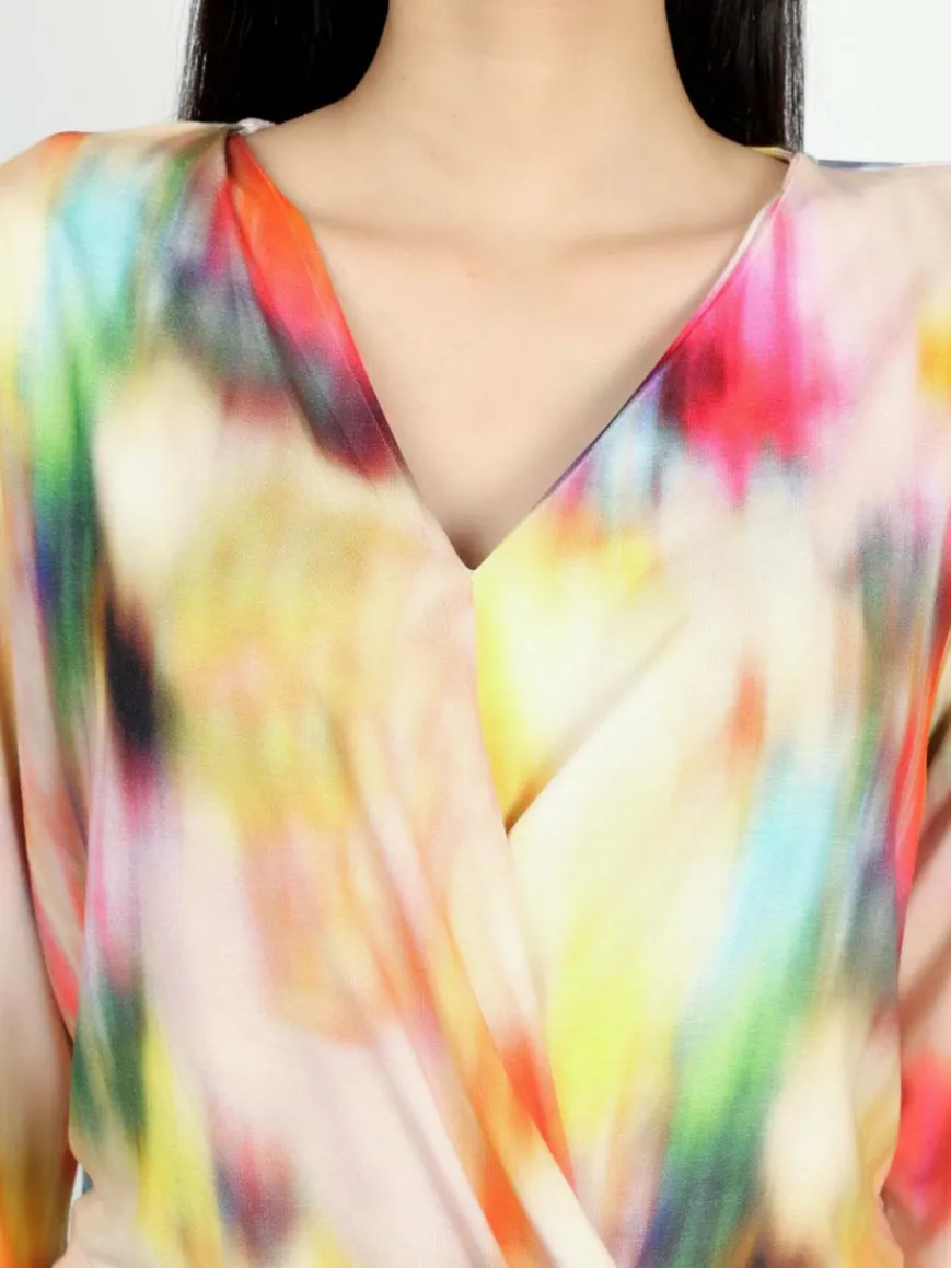 Vicci Germany Shirts & Tops*Damen Shirt mehrfarbig bedruckt