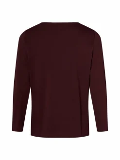 Marie Lund Shirts & Tops*Damen Shirt bordeaux uni