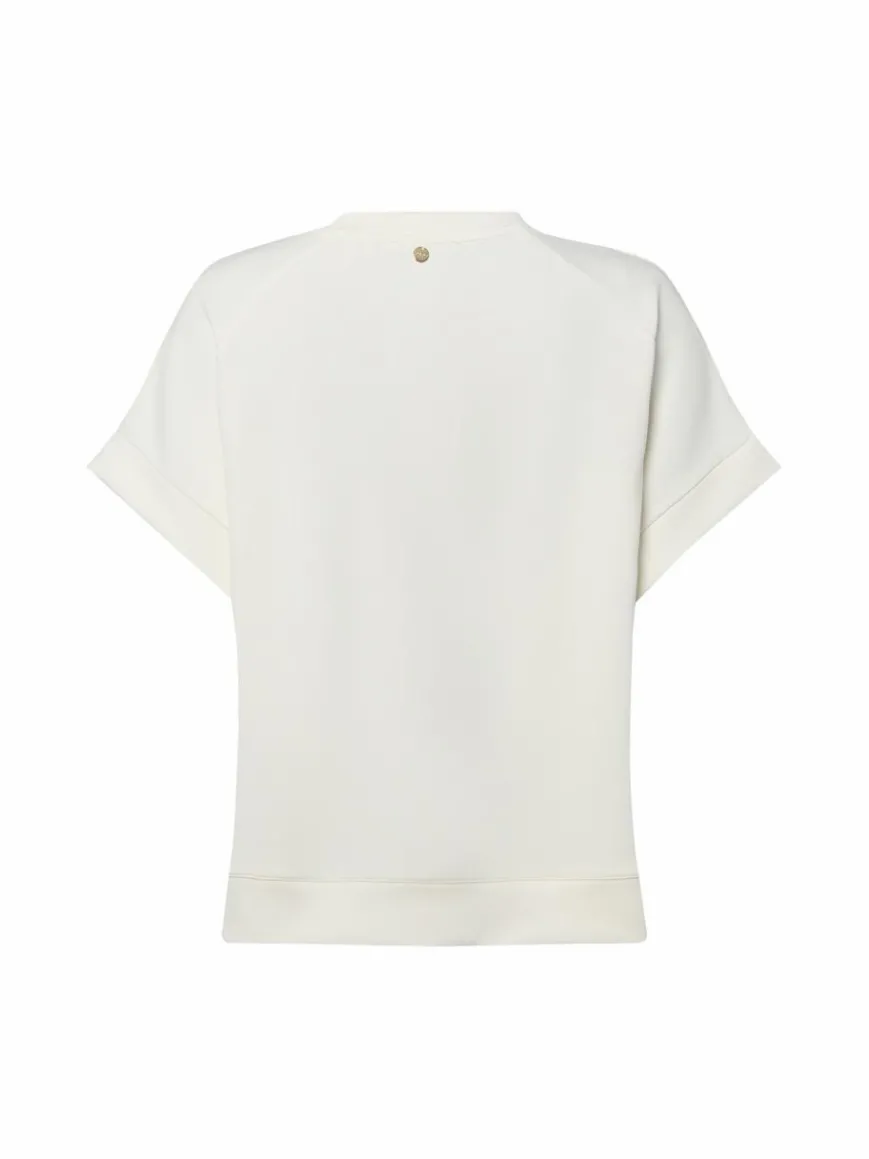 Rich & Royal Shirts & Tops*Damen Shirt ecru uni