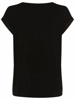 Vila Blusen*Damen Shirt - VIEllette schwarz uni