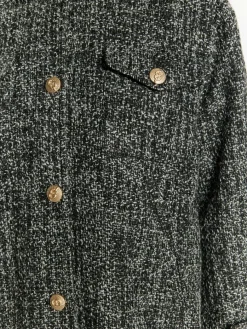 Faina Blazer*Damen Shirtjacket grau uni