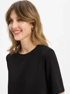 ARMEDANGELS Kleider*Damen Shirtkleid - MAARiliana schwarz uni