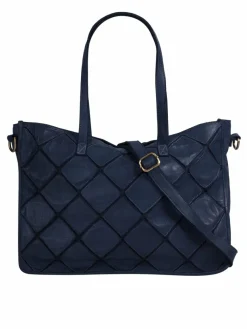 Samantha Look Taschen & Rucksäcke*Damen Shopper blau uni