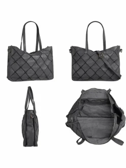 Samantha Look Taschen & Rucksäcke*Damen Shopper grau uni