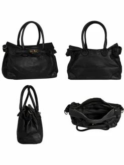 Samantha Look Taschen & Rucksäcke*Damen Shopper schwarz uni