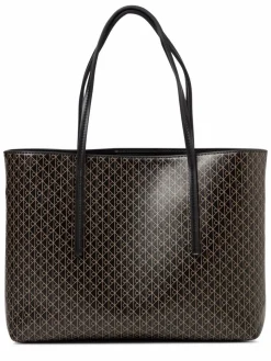 Calvin Klein Taschen & Rucksäcke*Damen Shopper schwarz sand gemustert