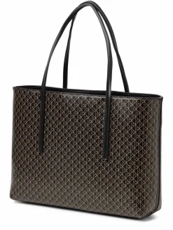 Calvin Klein Taschen & Rucksäcke*Damen Shopper schwarz sand gemustert