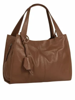 Cluty Taschen & Rucksäcke*Damen Shopper braun uni