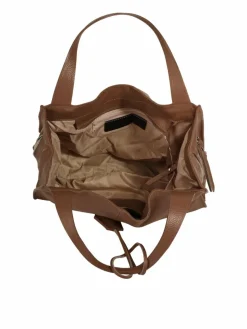 Cluty Taschen & Rucksäcke*Damen Shopper braun uni