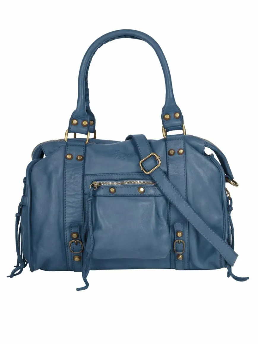 Samantha Look Taschen & Rucksäcke*Damen Shopper blau uni