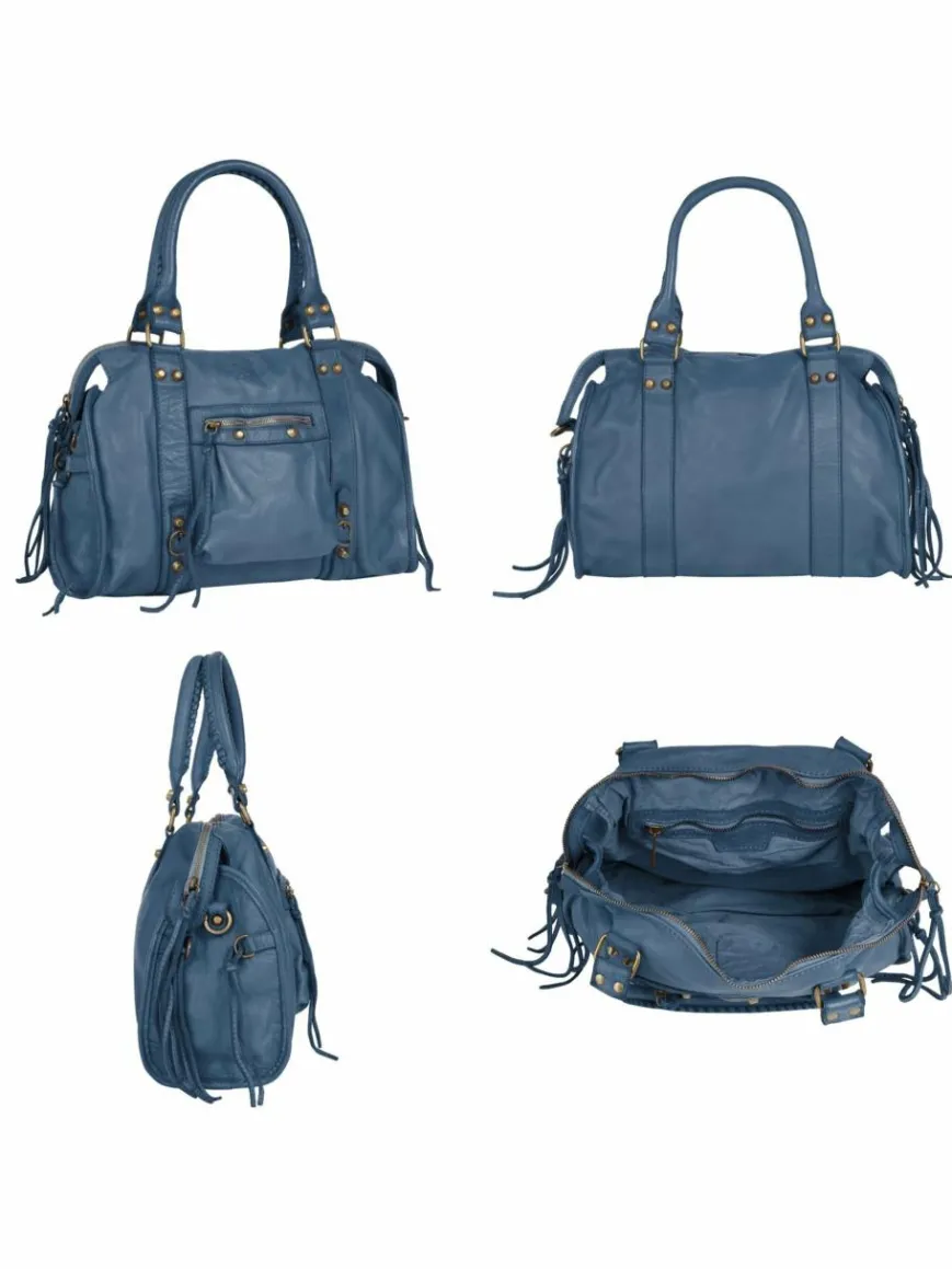 Samantha Look Taschen & Rucksäcke*Damen Shopper blau uni