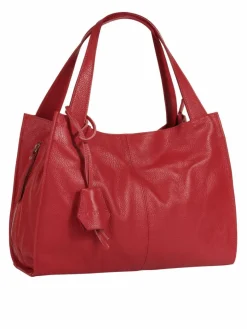 Cluty Taschen & Rucksäcke*Damen Shopper rot uni