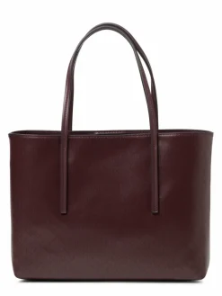 Calvin Klein Taschen & Rucksäcke*Damen Shopper aubergine schwarz gemustert