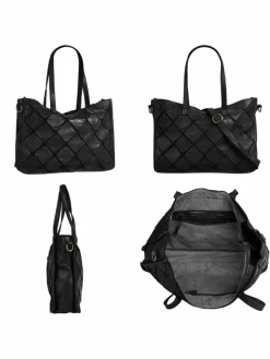 Samantha Look Taschen & Rucksäcke*Damen Shopper schwarz uni