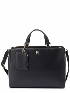 Tommy Hilfiger Taschen & Rucksäcke*Damen Shopper schwarz uni