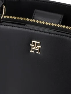 Tommy Hilfiger Taschen & Rucksäcke*Damen Shopper schwarz uni