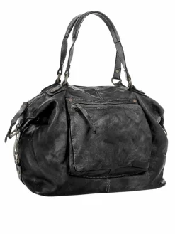 X-Zone Taschen & Rucksäcke*Damen Shopper schwarz uni