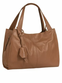 Cluty Taschen & Rucksäcke*Damen Shopper cognac uni