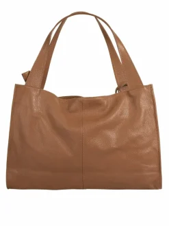 Cluty Taschen & Rucksäcke*Damen Shopper cognac uni