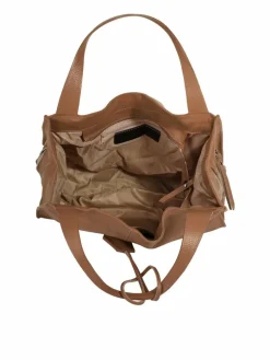 Cluty Taschen & Rucksäcke*Damen Shopper cognac uni