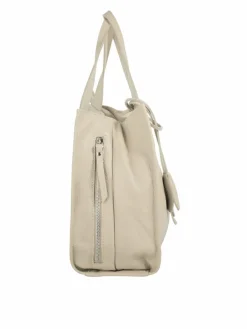 Cluty Taschen & Rucksäcke*Damen Shopper beige uni