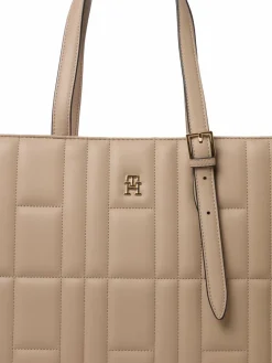 Tommy Hilfiger Taschen & Rucksäcke*Damen Shopper taupe uni