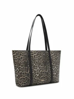 L.Credi Taschen & Rucksäcke*Damen Shopper - Phaedra braun schwarz gemustert