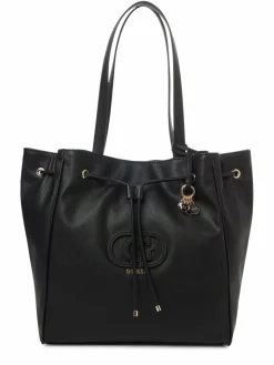 GUESS Taschen & Rucksäcke*Damen Shopper - Calebra schwarz uni