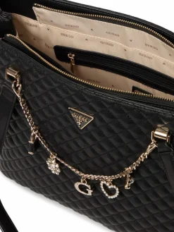 GUESS Taschen & Rucksäcke*Damen Shopper - Everlee schwarz uni