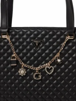 GUESS Taschen & Rucksäcke*Damen Shopper - Everlee schwarz uni