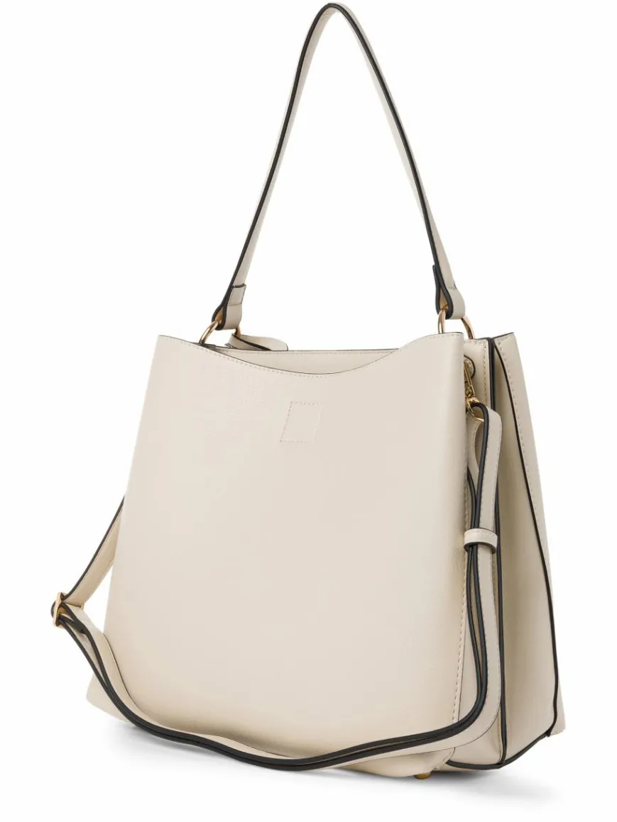 L.Credi Taschen & Rucksäcke*Damen Shopper - Filippa ecru uni