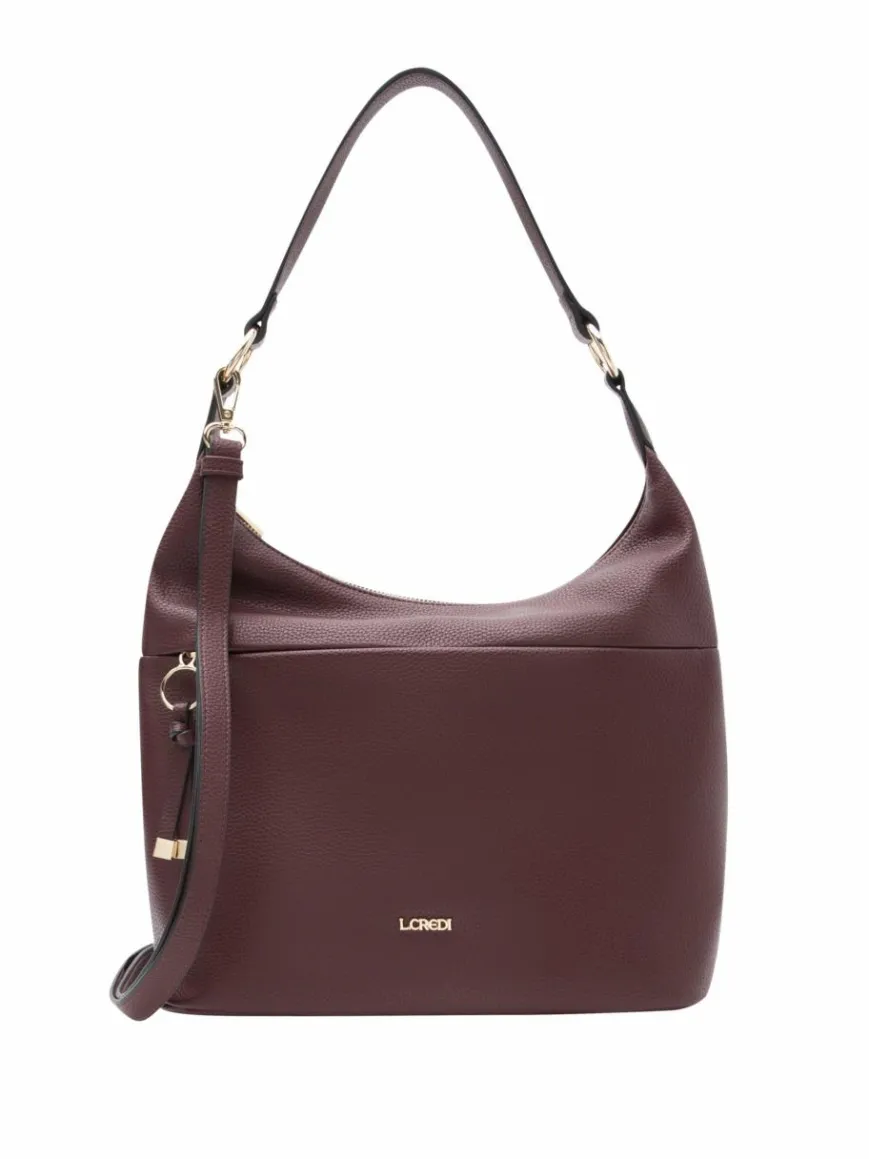 L.Credi Taschen & Rucksäcke*Damen Shopper - Maite bordeaux uni