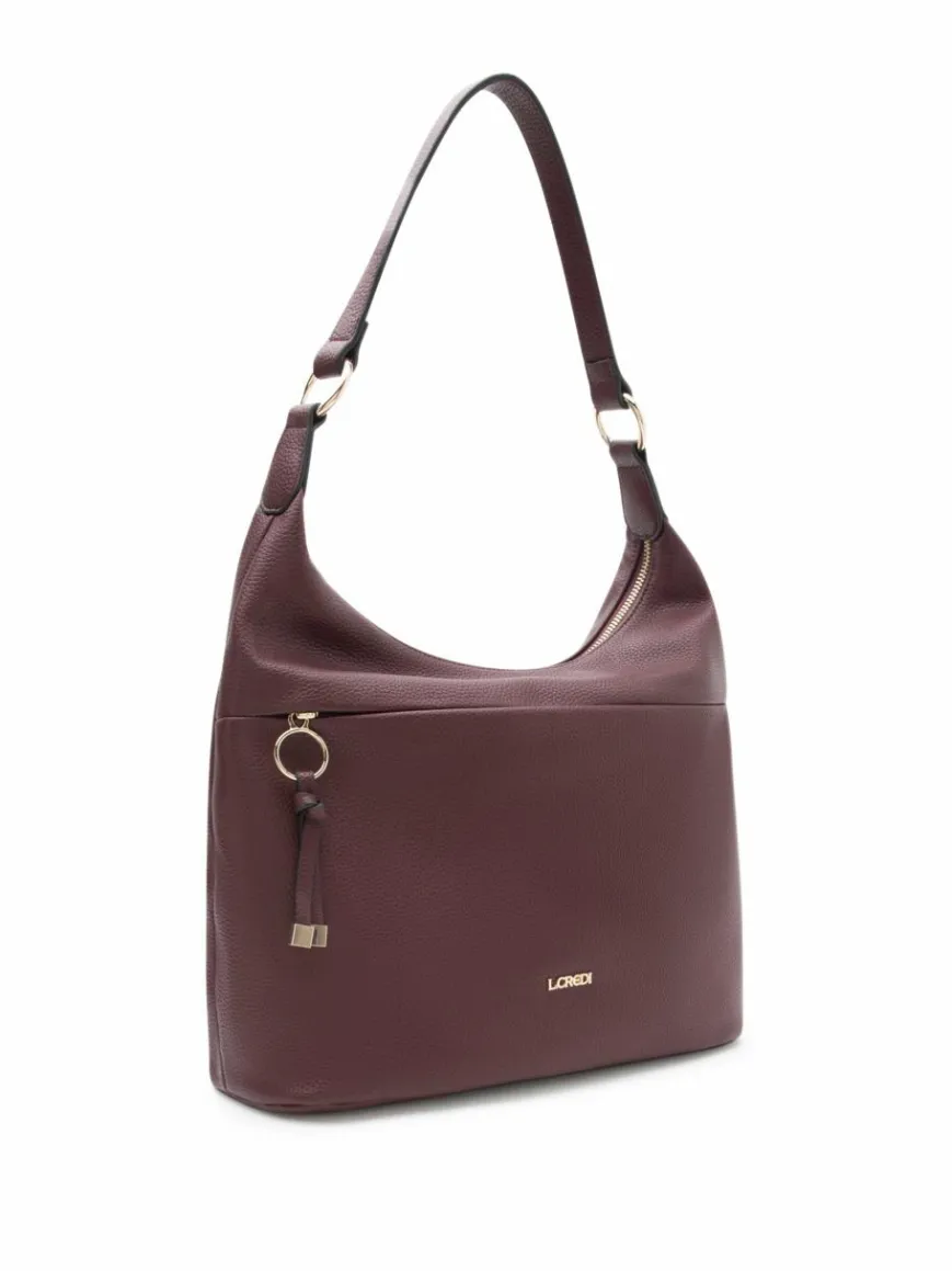L.Credi Taschen & Rucksäcke*Damen Shopper - Maite bordeaux uni
