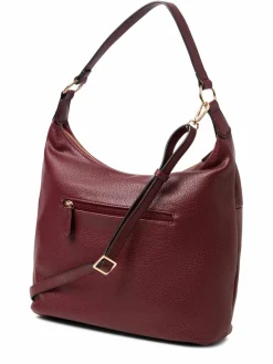 L.Credi Taschen & Rucksäcke*Damen Shopper - Maite bordeaux uni