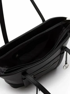 L.Credi Taschen & Rucksäcke*Damen Shopper - Merle schwarz uni