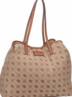 GUESS Taschen & Rucksäcke*Damen Shopper - Neda Large 2 in 1 TO 54240 Logo braun uni
