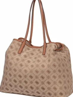 GUESS Taschen & Rucksäcke*Damen Shopper - Neda Large 2 in 1 TO 54240 Logo braun uni