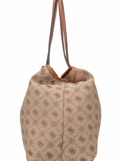 GUESS Taschen & Rucksäcke*Damen Shopper - Neda Large 2 in 1 TO 54240 Logo braun uni