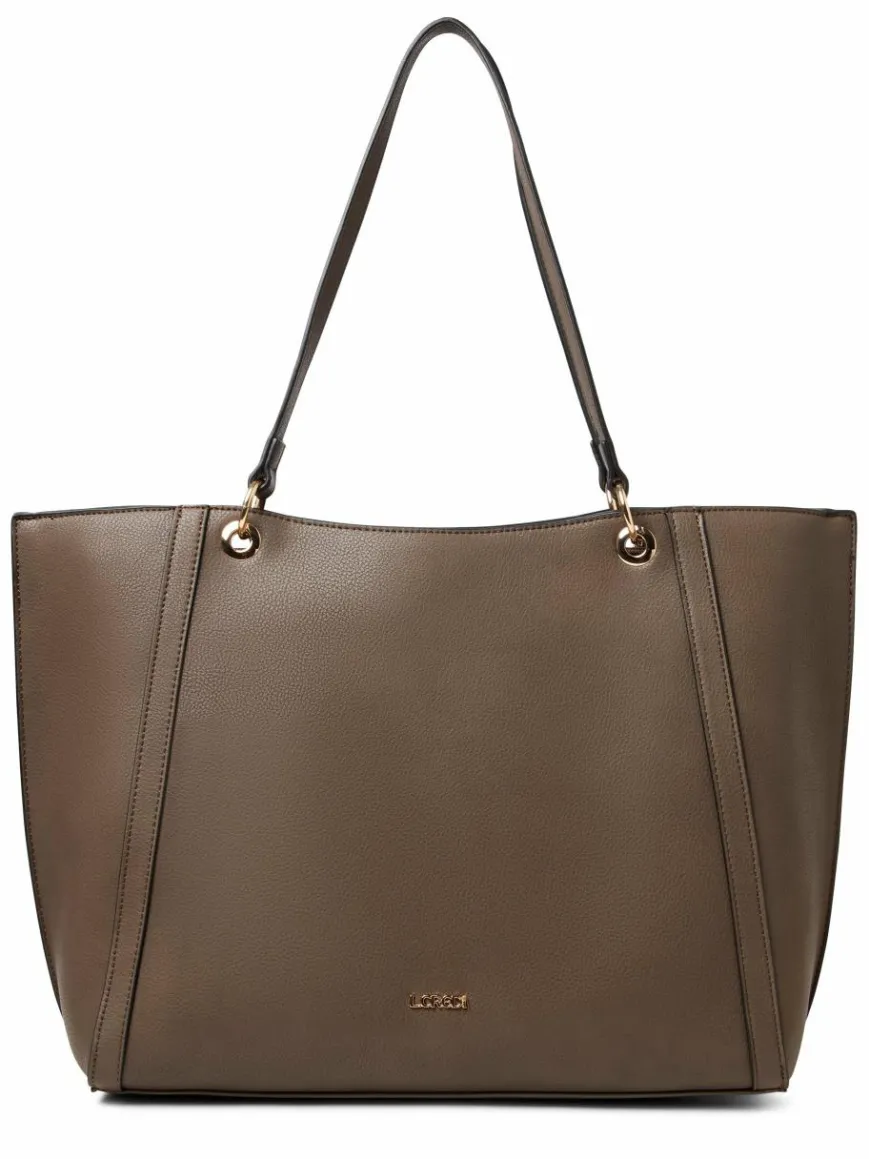 L.Credi Taschen & Rucksäcke*Damen Shopper - Petrana taupe uni