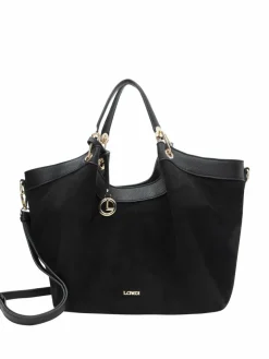 L.Credi Taschen & Rucksäcke*Damen Shopper - Pheline schwarz uni