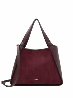 L.Credi Taschen & Rucksäcke*Damen Shopper - Pheline bordeaux uni