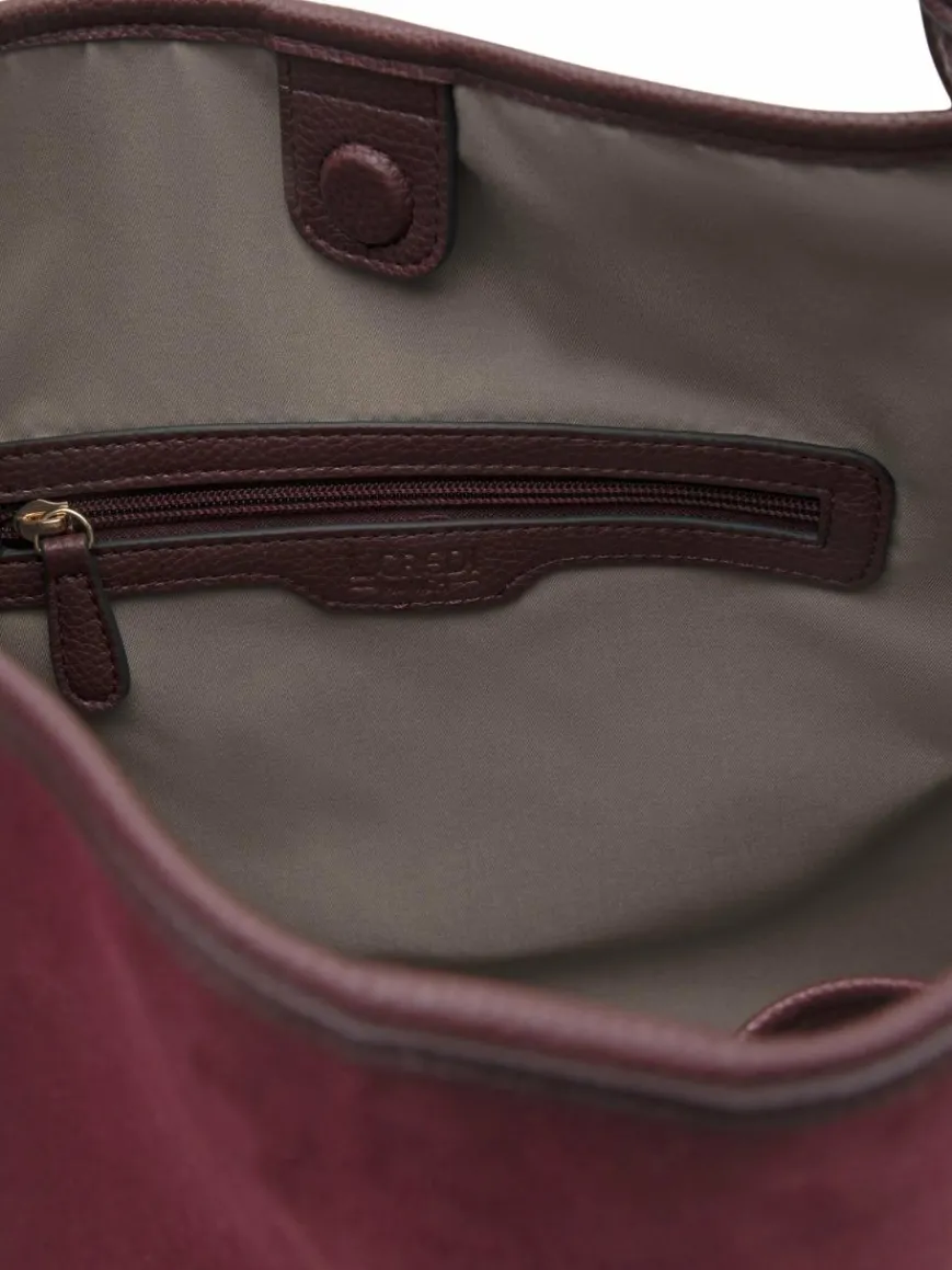 L.Credi Taschen & Rucksäcke*Damen Shopper - Pheline bordeaux uni