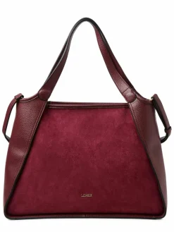 L.Credi Taschen & Rucksäcke*Damen Shopper - Pheline bordeaux uni