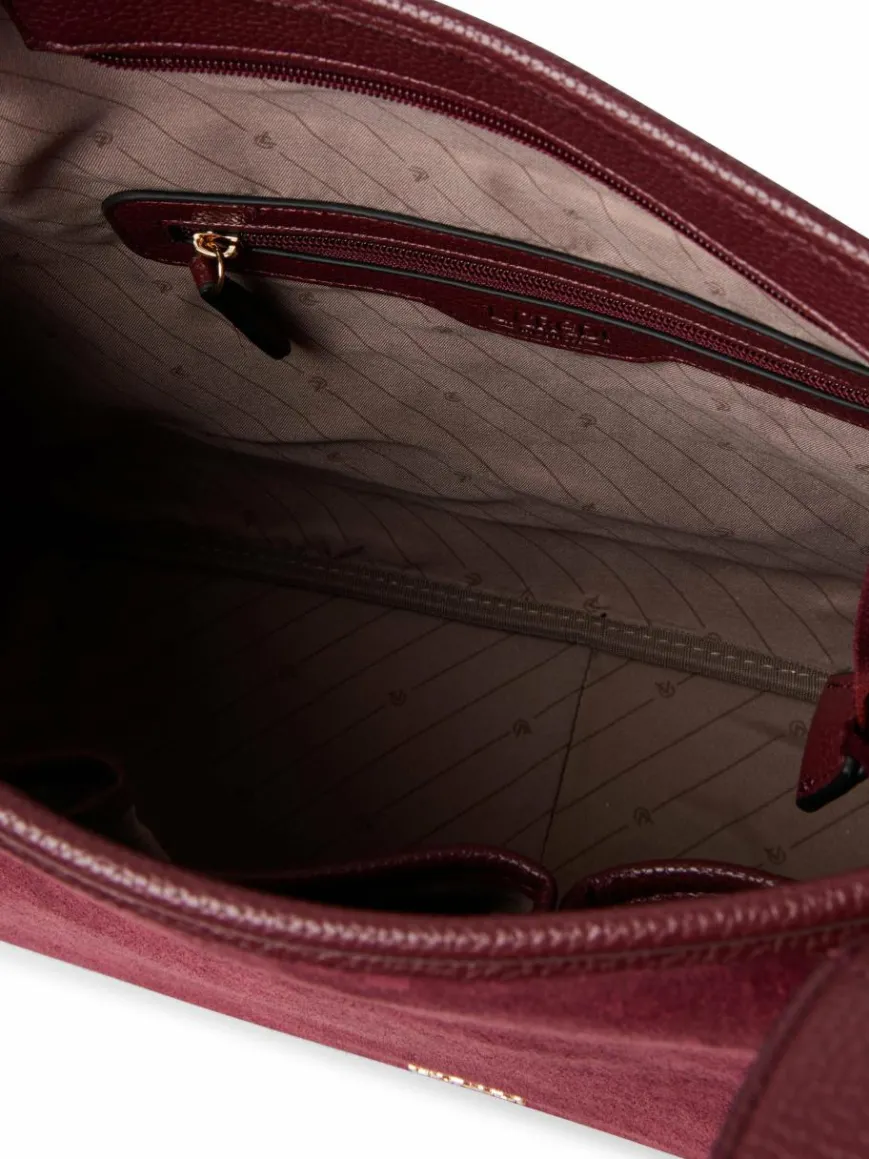 L.Credi Taschen & Rucksäcke*Damen Shopper - Pheline bordeaux uni