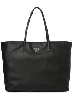 GUESS Taschen & Rucksäcke*Damen Shopper - Victtoria schwarz uni