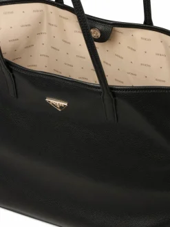GUESS Taschen & Rucksäcke*Damen Shopper - Victtoria schwarz uni